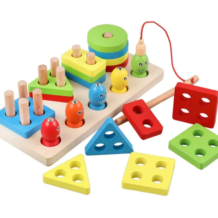 Wooden Geomatric board Toys